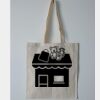 Budget Calico Tote Bag Thumbnail