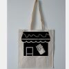 Budget Calico Tote Bag Thumbnail