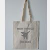 Budget Calico Tote Bag Thumbnail