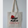 Budget Calico Tote Bag Thumbnail