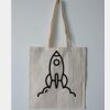 Budget Calico Tote Bag Thumbnail