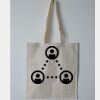 Budget Calico Tote Bag Thumbnail