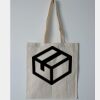 Budget Calico Tote Bag Thumbnail