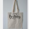 Budget Calico Tote Bag Thumbnail