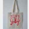 Budget Calico Tote Bag Thumbnail