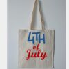 Budget Calico Tote Bag Thumbnail