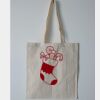 Budget Calico Tote Bag Thumbnail