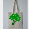 Budget Calico Tote Bag Thumbnail