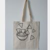 Budget Calico Tote Bag Thumbnail
