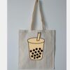 Budget Calico Tote Bag Thumbnail