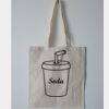 Budget Calico Tote Bag Thumbnail