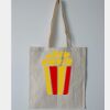 Budget Calico Tote Bag Thumbnail
