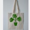 Budget Calico Tote Bag Thumbnail