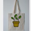 Budget Calico Tote Bag Thumbnail
