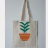 Budget Calico Tote Bag Thumbnail