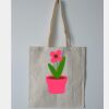Budget Calico Tote Bag Thumbnail