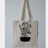 Budget Calico Tote Bag Thumbnail