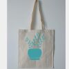 Budget Calico Tote Bag Thumbnail