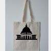 Budget Calico Tote Bag Thumbnail