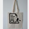 Budget Calico Tote Bag Thumbnail