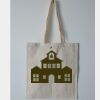 Budget Calico Tote Bag Thumbnail