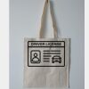 Budget Calico Tote Bag Thumbnail