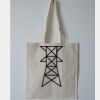 Budget Calico Tote Bag Thumbnail