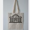 Budget Calico Tote Bag Thumbnail