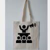 Budget Calico Tote Bag Thumbnail