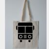 Budget Calico Tote Bag Thumbnail