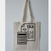 Budget Calico Tote Bag Thumbnail