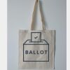 Budget Calico Tote Bag Thumbnail