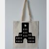 Budget Calico Tote Bag Thumbnail