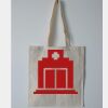 Budget Calico Tote Bag Thumbnail