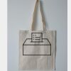 Budget Calico Tote Bag Thumbnail