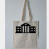 Budget Calico Tote Bag Thumbnail