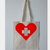 Budget Calico Tote Bag Thumbnail