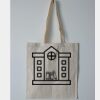 Budget Calico Tote Bag Thumbnail