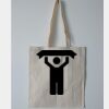 Budget Calico Tote Bag Thumbnail