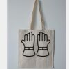 Budget Calico Tote Bag Thumbnail