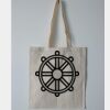Budget Calico Tote Bag Thumbnail