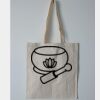 Budget Calico Tote Bag Thumbnail