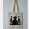 Budget Calico Tote Bag Thumbnail