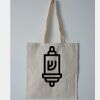 Budget Calico Tote Bag Thumbnail