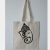 Budget Calico Tote Bag Thumbnail