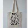 Budget Calico Tote Bag Thumbnail