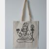 Budget Calico Tote Bag Thumbnail