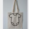 Budget Calico Tote Bag Thumbnail