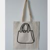 Budget Calico Tote Bag Thumbnail