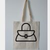 Budget Calico Tote Bag Thumbnail